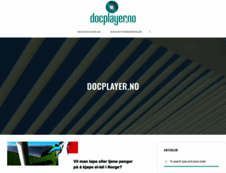 docplayer.no screenshot