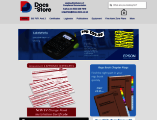 docs-store.co.uk screenshot