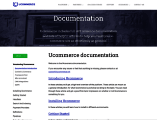 docs.ucommerce.net screenshot