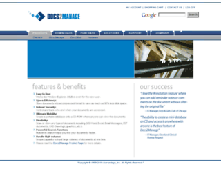 docs2manage.com screenshot