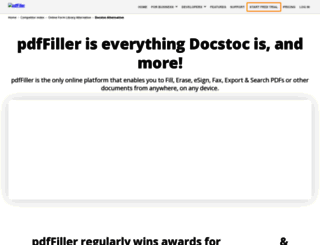 docstoc-com-alternative.pdffiller.com screenshot