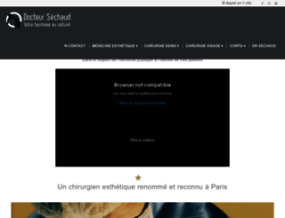 docteur-sechaud.com screenshot