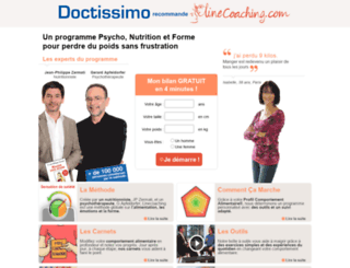 doctissimo.linecoaching.com screenshot