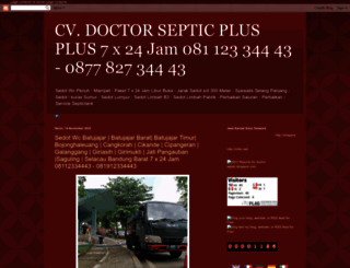 doctor-septic.blogspot.com screenshot