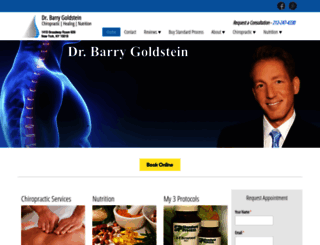 doctorbarrygoldstein.com screenshot