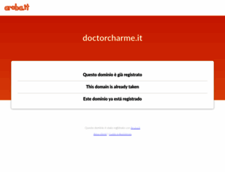 doctorcharme.it screenshot