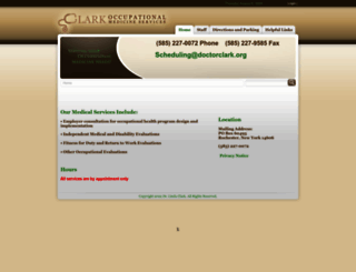 doctorclark.org screenshot