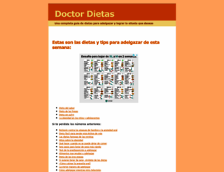 doctordietas.net screenshot
