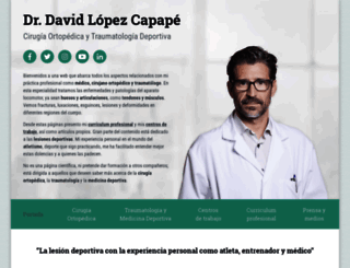 doctorlopezcapape.com screenshot