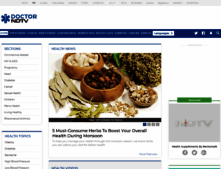 doctorndtv.com screenshot