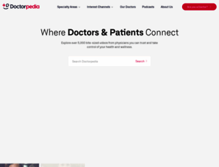 doctorpedia.com screenshot