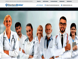 doctorsbroker.com screenshot