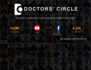 doctorscircle.in screenshot