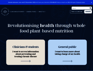 doctorsfornutrition.org screenshot