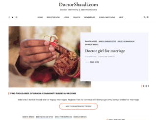 doctorshaadi.com screenshot