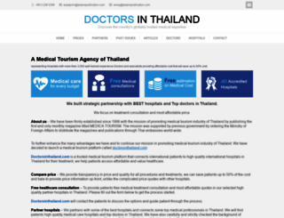 doctorsinthailand.com screenshot