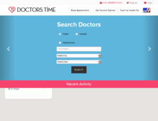 doctorstime.com screenshot