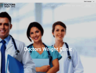 doctorsweightclinics.com screenshot