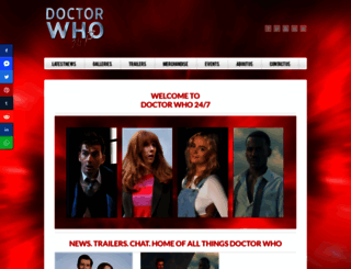 doctorwho247.co.uk screenshot