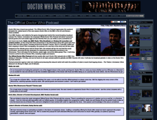doctorwhonews.net screenshot