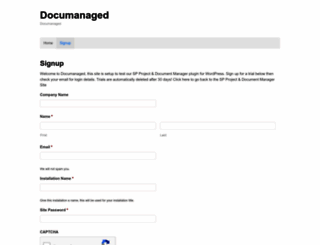 documanaged.com screenshot