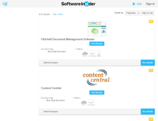 document-management.softwareinsider.com screenshot