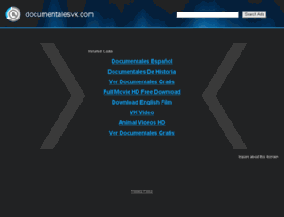documentalesvk.com screenshot