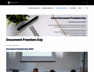 documentfreedom.org screenshot