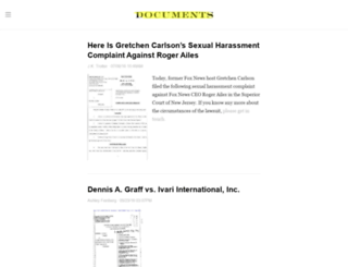 documents.gawker.com screenshot