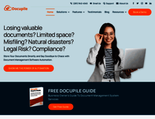 docupile.com screenshot