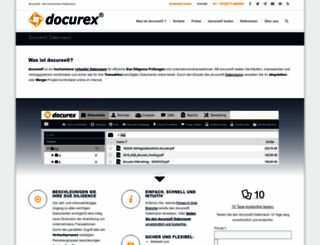 docurex.de screenshot