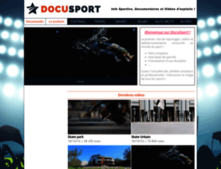 docusport.fr screenshot