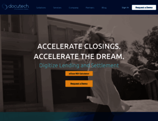 docutech.com screenshot