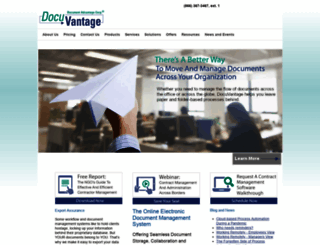 docuvantage.com screenshot