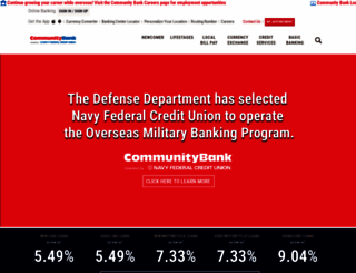 dodcommunitybank.com screenshot