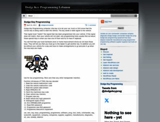 dodgekeyprogramming.wordpress.com screenshot