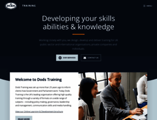 dods-training.com screenshot