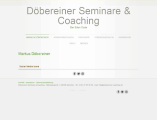 doebereiner-coaching.de screenshot