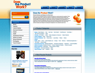 does-the-product-work.com screenshot