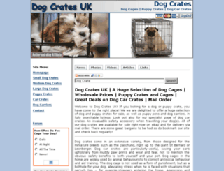 dog-crates.org.uk screenshot