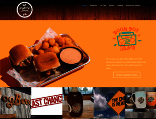 dogberrybrewing.com screenshot