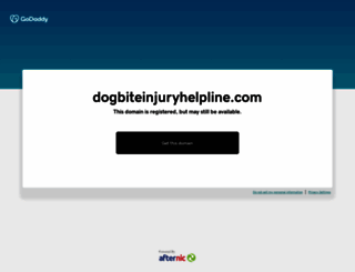 dogbiteinjuryhelpline.com screenshot