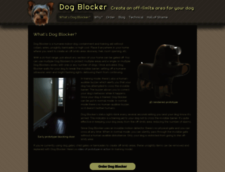 dogblocker.com screenshot