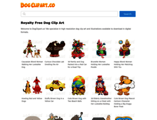 dogclipart.co screenshot