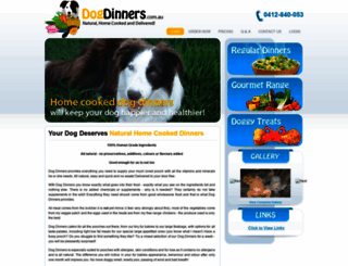 dogdinners.com.au screenshot