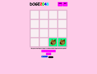 doge2048.com screenshot