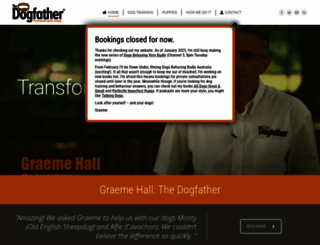 dogfathertraining.co.uk screenshot
