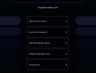 dogfencediy.com screenshot