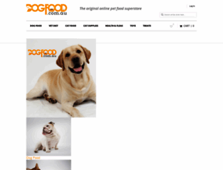 dogfood.com.au screenshot