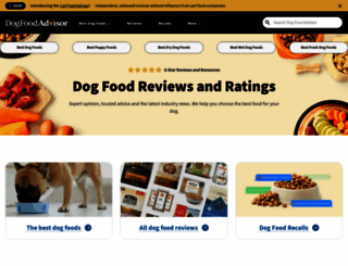 dogfoodadvisor.com screenshot